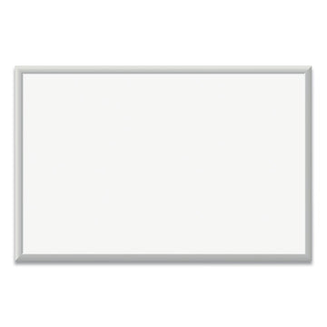 U Brands Magnetic Dry Erase Board With Aluminum Frame, 36 X 24, White Surface, Silver Frame freeshipping - TVN Wholesale